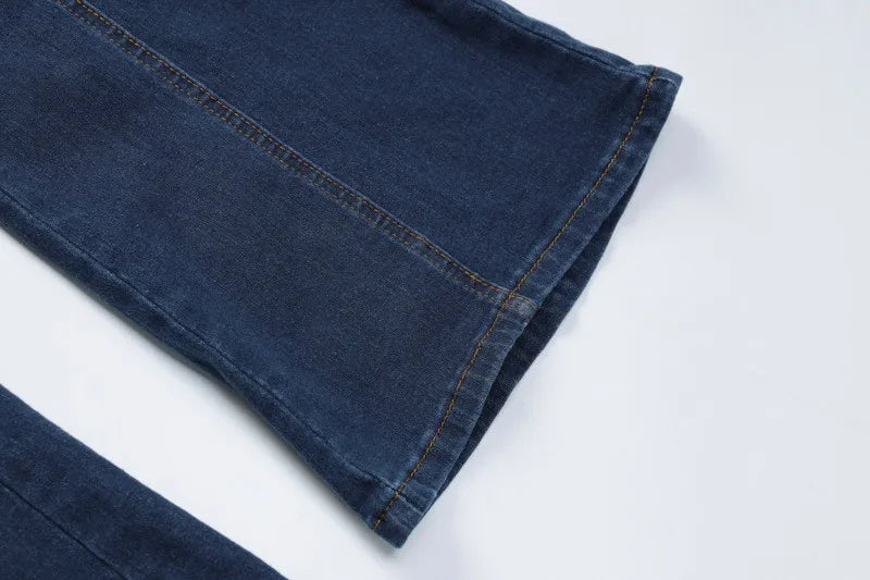 StyleFlow™ 2.0 – High Street Denim Jumpsuit